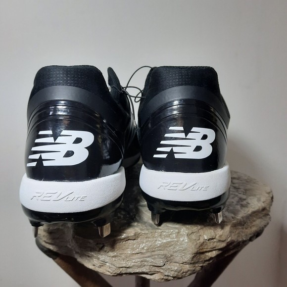 NEW New Balance Men\'s 4040v5 Metal Baseball Cleats Black Shoes L4040BK5 Size 13